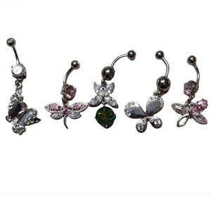 Butterflies Belly Rings